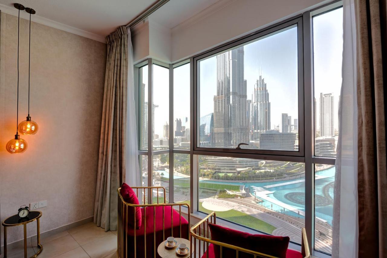 Durrani Homes - Luxe Living With Burj Khalifa And Fountain View - Third Room Without Partition Dubai Exterior photo