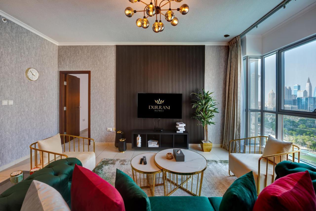 Durrani Homes - Luxe Living With Burj Khalifa And Fountain View - Third Room Without Partition Dubai Exterior photo
