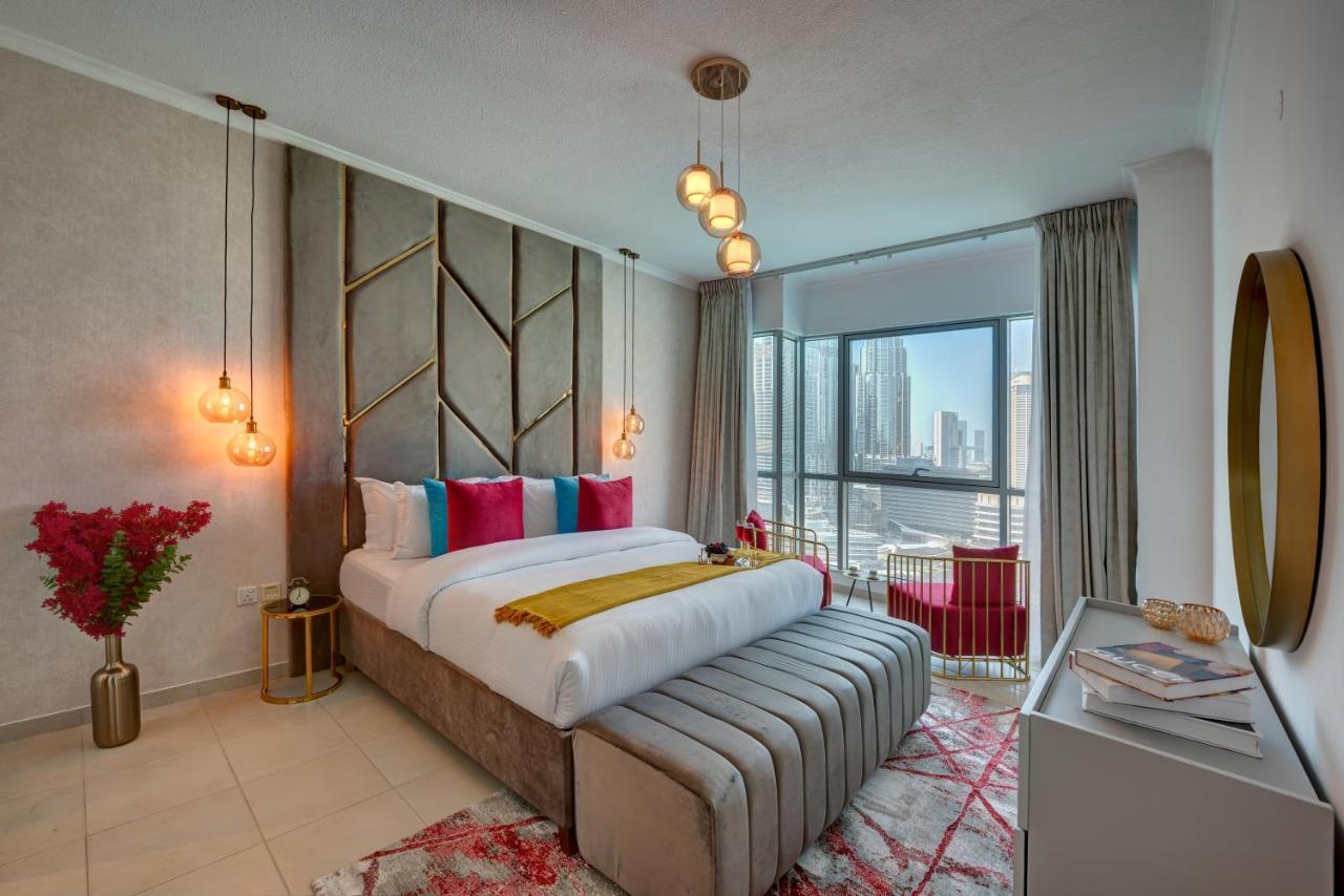 Durrani Homes - Luxe Living With Burj Khalifa And Fountain View - Third Room Without Partition Dubai Exterior photo